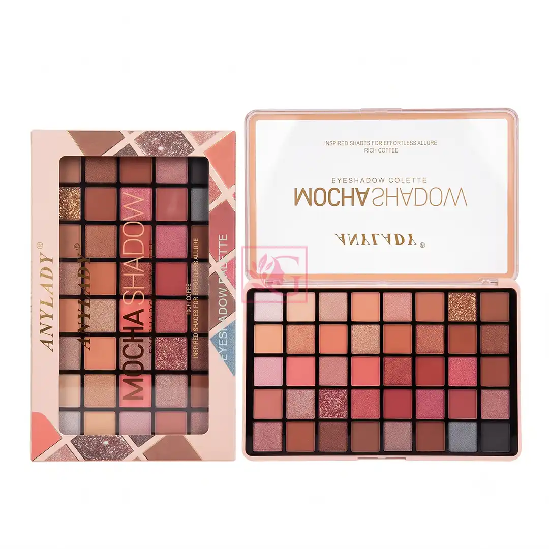 ANYLADY Mocha Shadow Rich Coffee 40 Colors Eyeshadow Palette