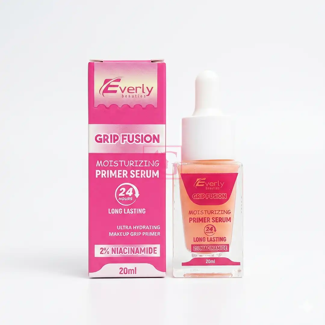 Everly Beauties Grip Fusion Primer Serum with 2% Niacinamide – 20ml