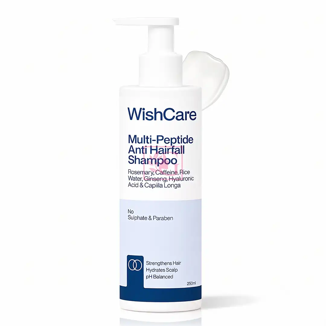 WishCare Multi-Peptide Anti Hairfall Shampoo with Rosemary – 250ml